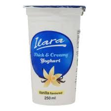 Ilara Vanilla Yoghurt 250Ml Cup